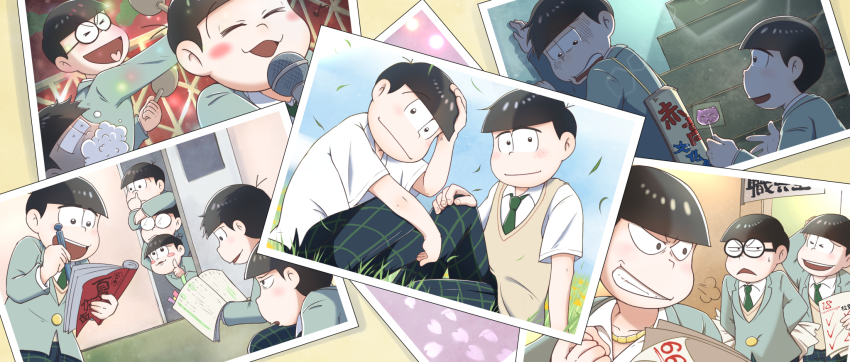 highres, matsuno_choromatsu, matsuno_ichimatsu, matsuno_jyushimatsu, matsuno_karamatsu, matsuno_osomatsu, matsuno_todomatsu, osomatsu-san