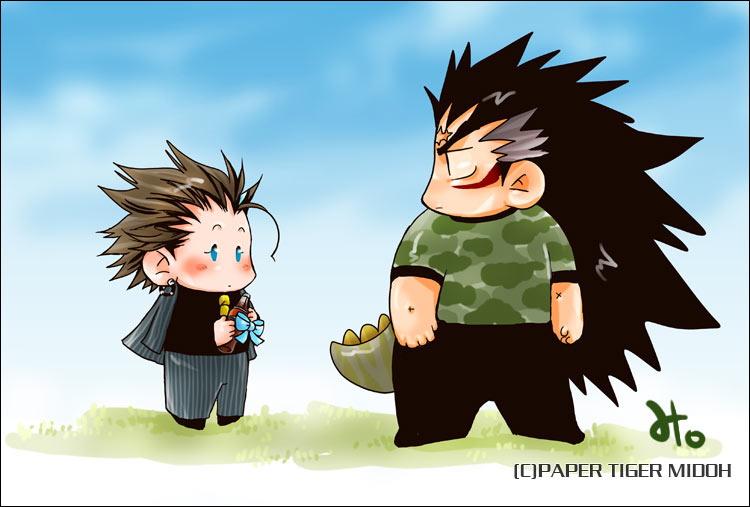 00s, chibi, eyeshield_21, gaou_rikiya, harikonotora, marco_reiji, tail