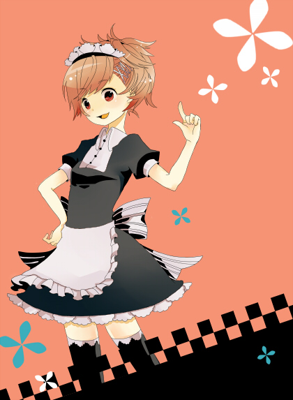 1girl, alternate_costume, atlus, bad_id, bad_pixiv_id, bati15, blush, female_focus