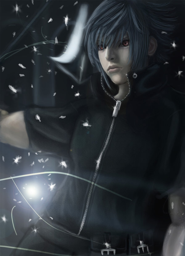 10s, 1boy, blue_hair, final_fantasy, final_fantasy_xiii, final_fantasy_xv, male_focus, noctis_lucis_caelum