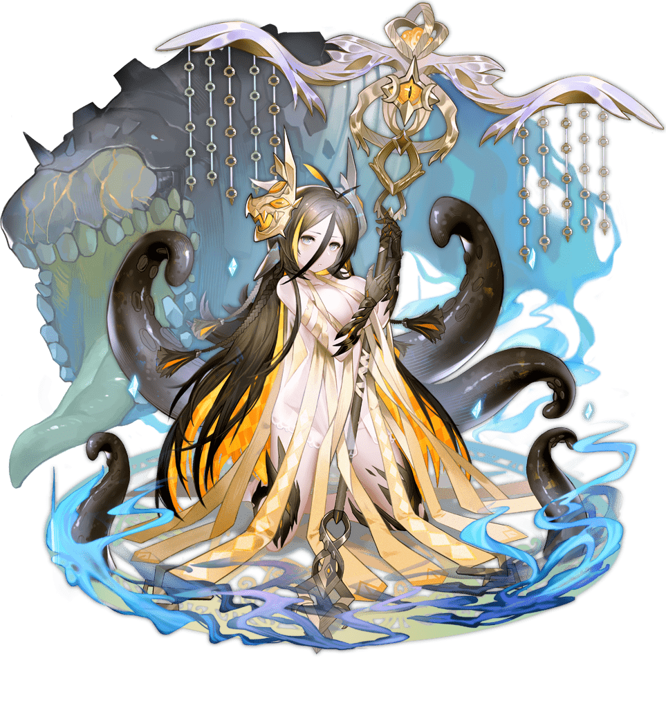 1girl, antenna_hair, argyle, ark_order, black_gloves, black_hair, blonde_hair, braid