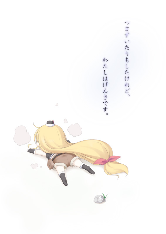 00s, blonde_hair, boots, bow, chibi, fingerless_gloves, gloves, hair_bow