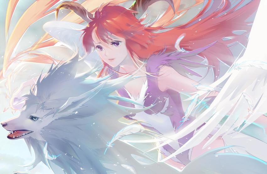 1girl, akura_(arc_the_lad), arc_the_lad, arc_the_lad_ii, breasts, choko_(arc_the_lad), cofffee, horns