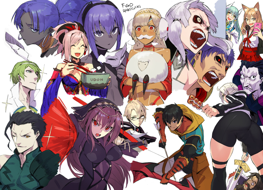 6+boys, 6+girls, :d, ;), ^_^, ainezu, altera_(fate), altera_the_santa_(fate)
