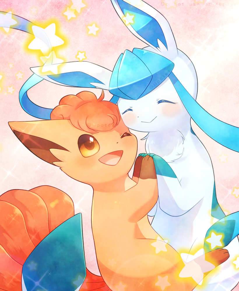 :d, alopias, closed_eyes, closed_mouth, fluffy, gen_1_pokemon, gen_4_pokemon, glaceon