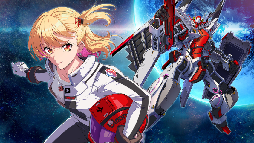 1girl, alternate_costume, ashizawa_saki, blonde_hair, character_name, collarbone, colored_inner_hair, copyright_name