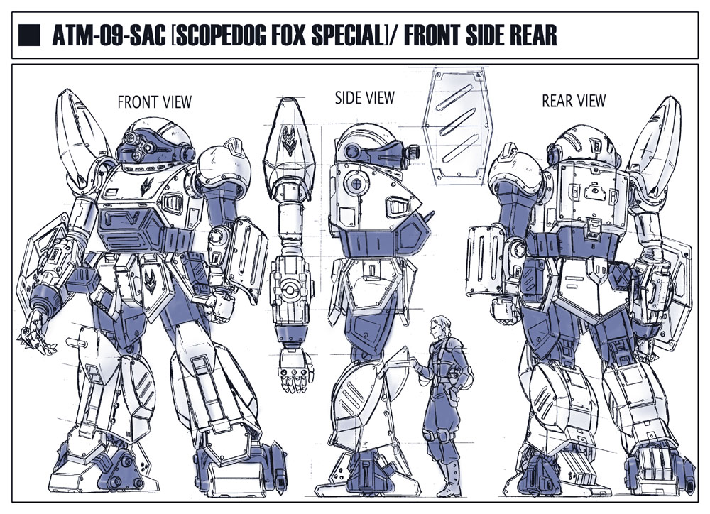 bodysuit, kikou_ryouhei_mellowlink, machinery, mecha, pilot_suit, robot, s.shimizu, scopedog