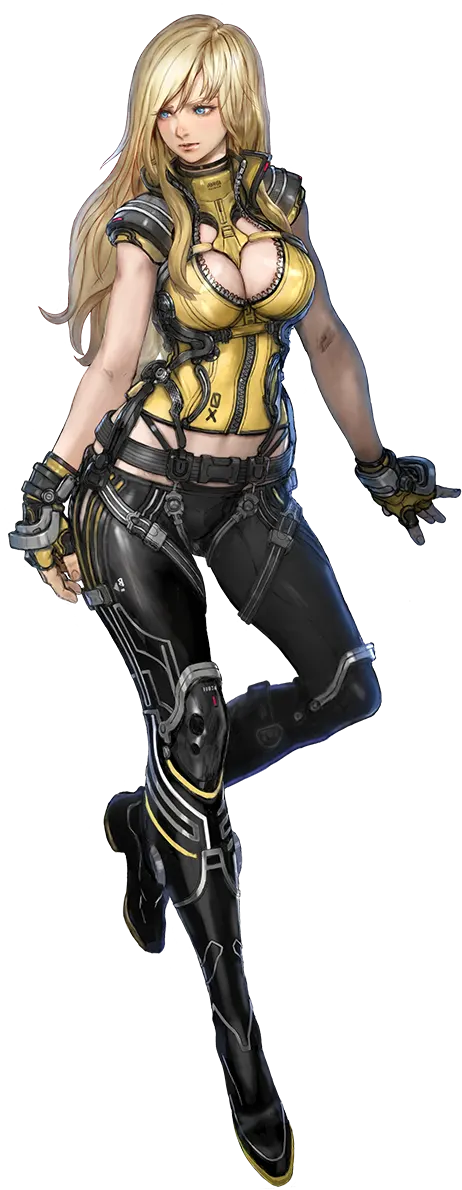 1girl, black_boots, black_pants, blonde_hair, blue_eyes, boots, breasts, buckle