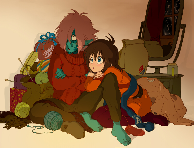 1boy, 1girl, amelia_wil_tesla_seyruun, bad_id, bad_pixiv_id, couple, hetero, slayers