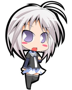 00s, 1girl, black_serafuku, blush, chibi, female_focus, kampfer, kondou_mikoto