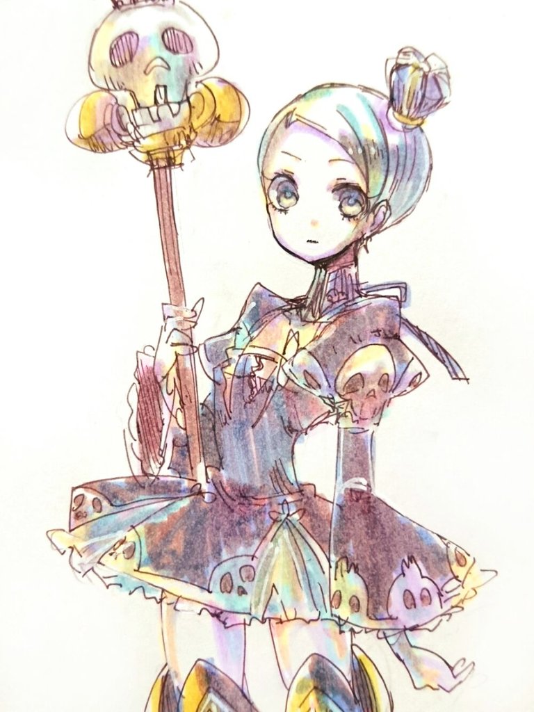 arc_system_works, battle_fantasia, dokurod, gothic_lolita, lolita_fashion, odile_(battle_fantasia)