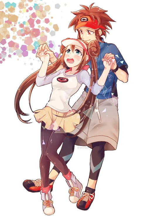 1boy, 1girl, black_leggings, black_pantyhose, blue_eyes, blue_jacket, blush, bow