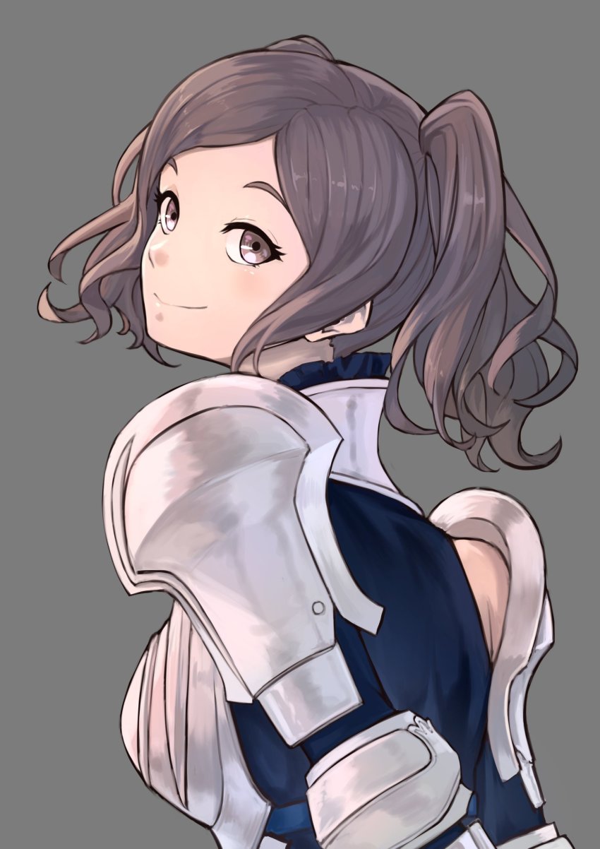1girl, armor, from_behind, closed_mouth, commentary, cynthia_(fire_emblem), fire_emblem, fire_emblem_awakening