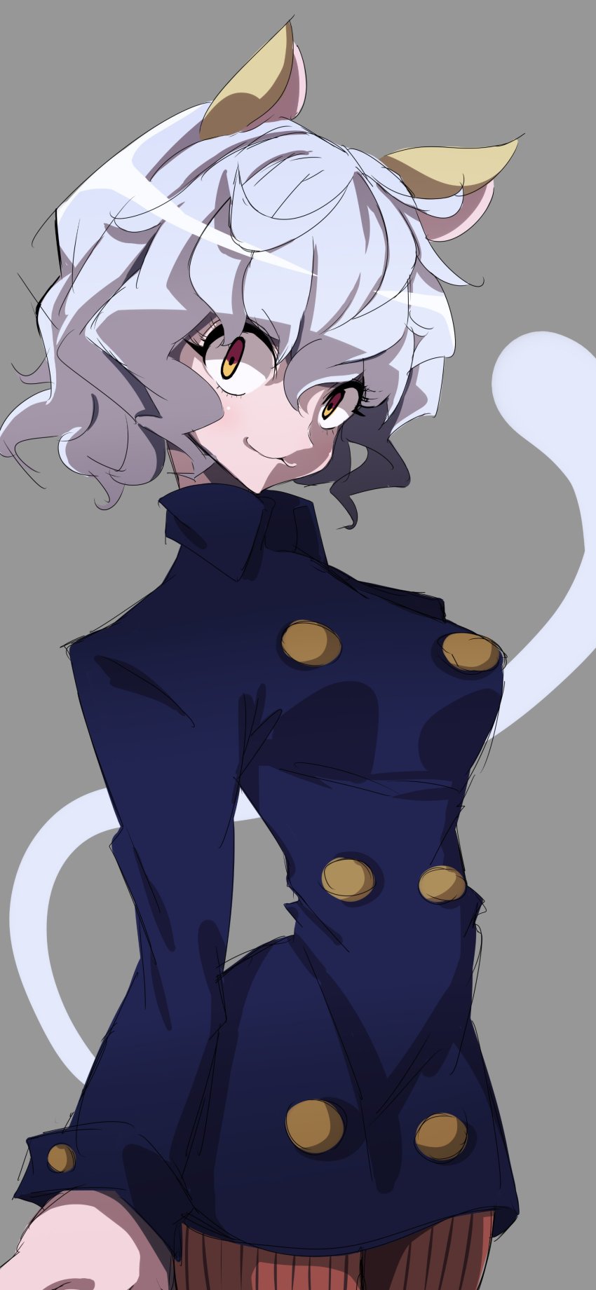 1girl, :3, absurdres, animal_ears, breasts, cat_ears, cat_girl, cat_tail