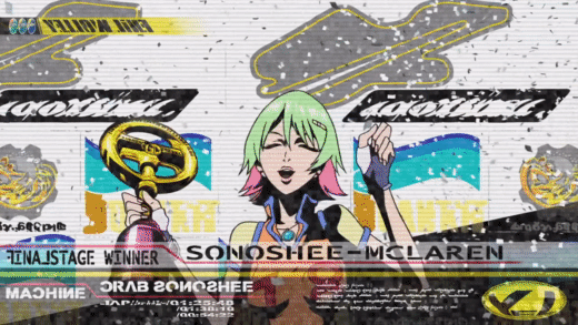 animated, animated_gif, bouncing_breasts, breasts, redline, sonoshee_mclaren