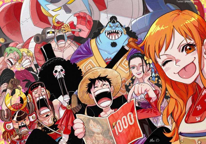 2girls, 6+boys, ;p, adjusting_eyewear, anger_vein, angry, animal_nose, arm_around_neck