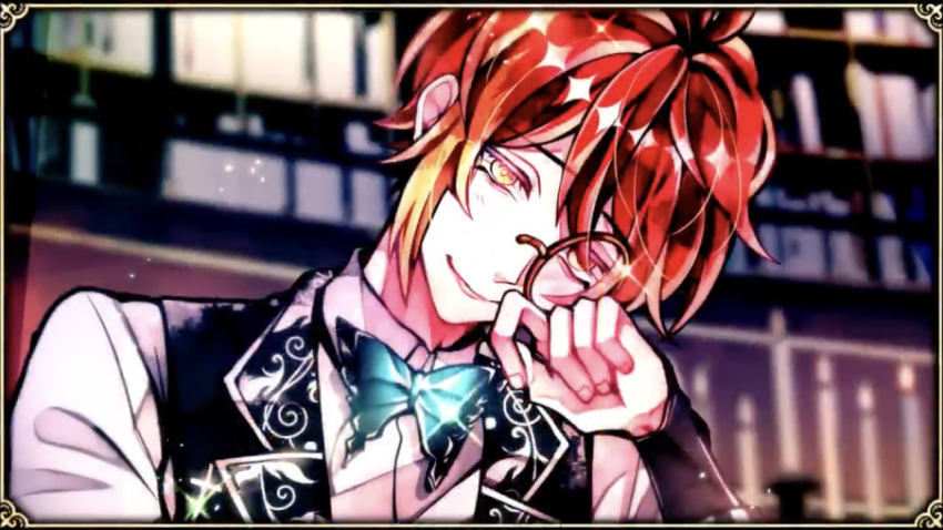 1boy, akuma_shitsuji_to_kuroi_neko, bug, butterfly, colored_tips, fennesz_oswald, head_tilt, insect