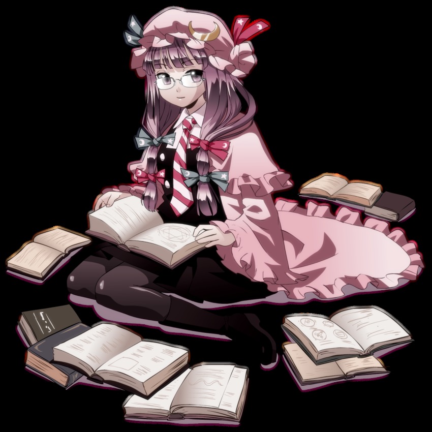 1girl, bad_id, bad_pixiv_id, bespectacled, book, female_focus, full_body, glasses