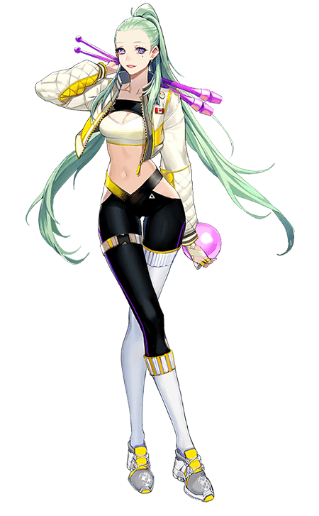 1girl, ball, black_pants, breasts, cleavage, clothing_cutout, crop_top, grey_shoes