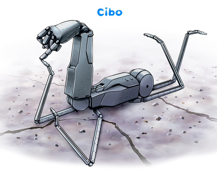 1other, akimotsu_(akim_x), blame!, character_name, cibo, crack, detached_arm, from_side