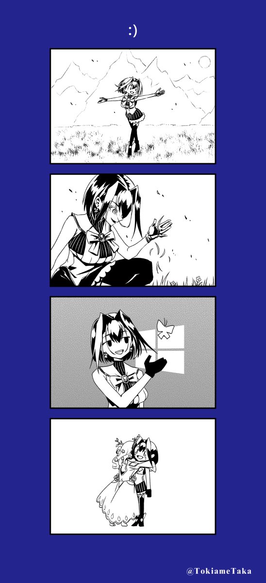 bow, bow_earrings, braid, bug, butterfly, ceres_fauna, detached_sleeves, earrings