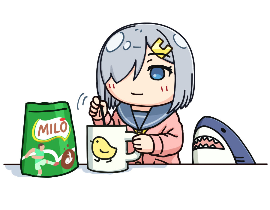 1girl, baby_animal, bird, blue_eyes, cardigan, chick, commentary_request, cup