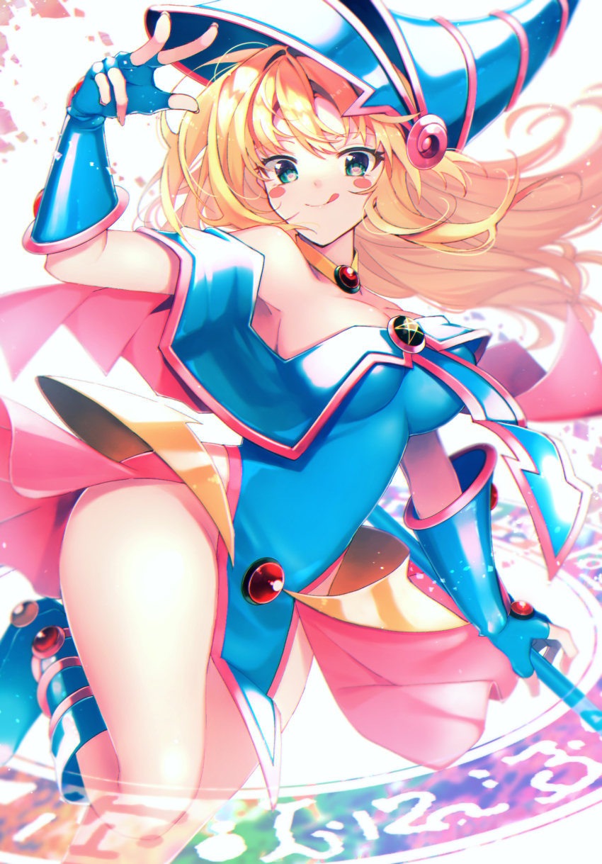 dark_magician_girl, duel_monster, highres, solo, sunanogimo, tagme, yu-gi-oh!