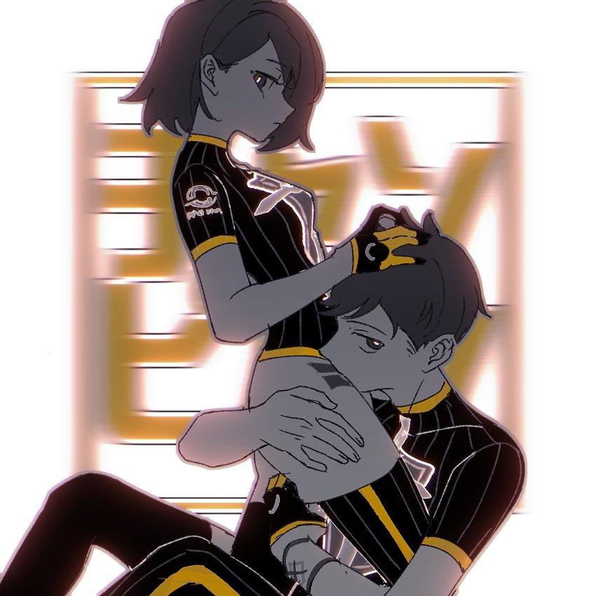 1boy, 1girl, ass, ass_grab, assertive_female, breasts, bright_pupils, brown_eyes