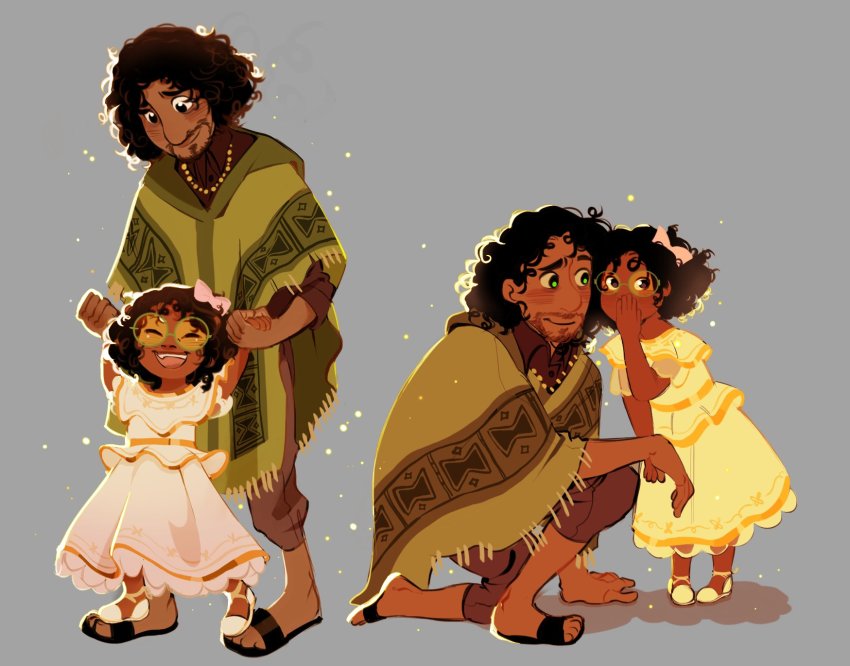 1boy, 1girl, age_difference, ankle_strap, arm_support, arms_up, beard, black_eyes