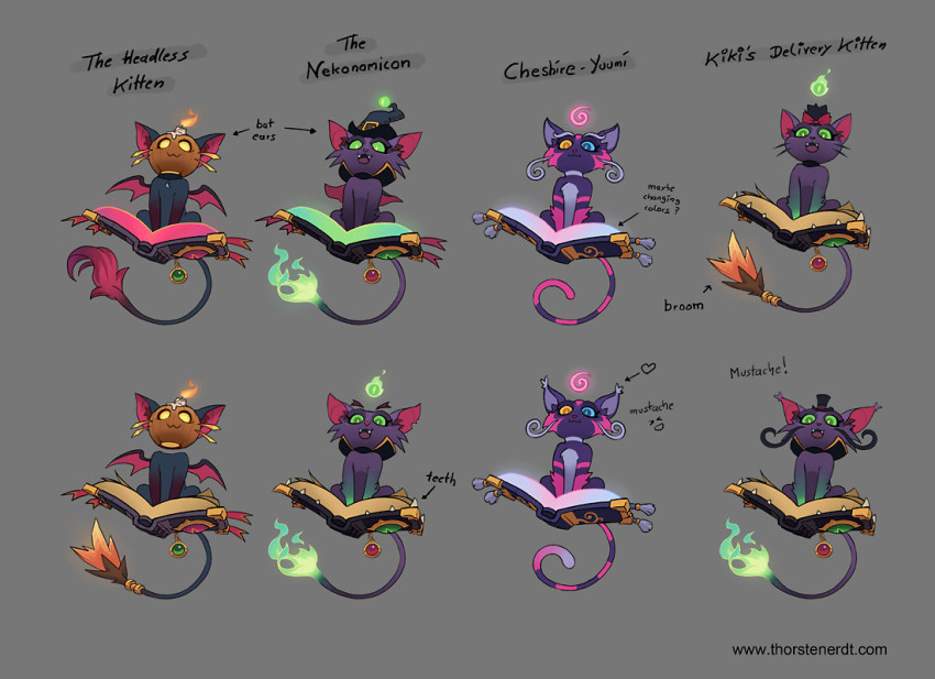 alternate_costume, animal, animal_focus, black_headwear, blue_eyes, book, bow, candle