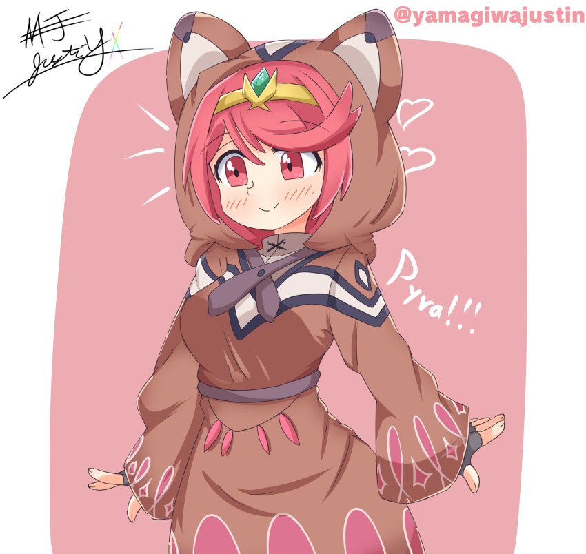 1girl, absurdres, animal_ears, animal_hood, breasts, brown_hood, brown_hoodie, cat_ears