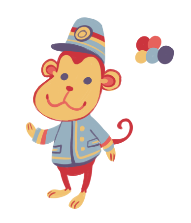 1boy, animal_crossing, color_guide, lowres, miguel_crossing, monkey, nintendo, porter_(animal_crossing)