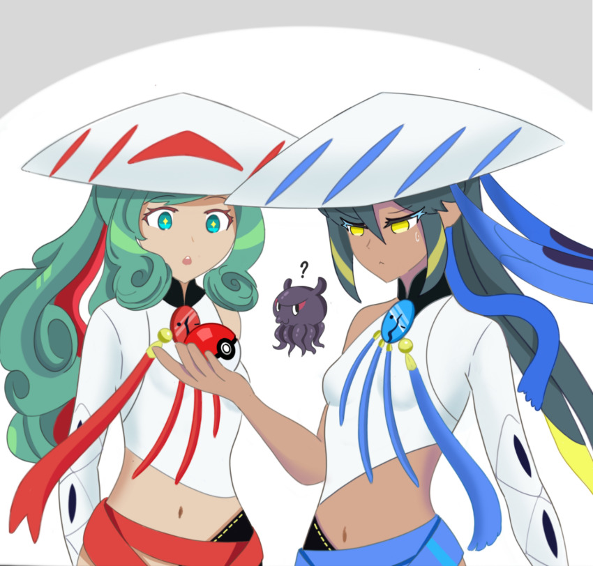 blouse, fate/grand_order, fate_(series), green_eyes, green_hair, hair_between_eyes, hat, highres