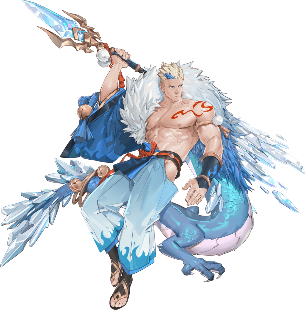 1boy, abs, armband, bara, bare_pectorals, belt, biceps, blonde_hair