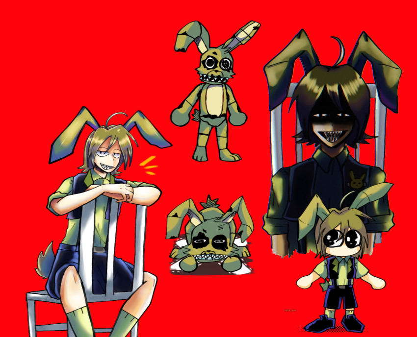 bear, five_nights_at_freddy's, fnaf_world, non-web_source, plushtrap, polar_bear, self-upload, shota, sonasan