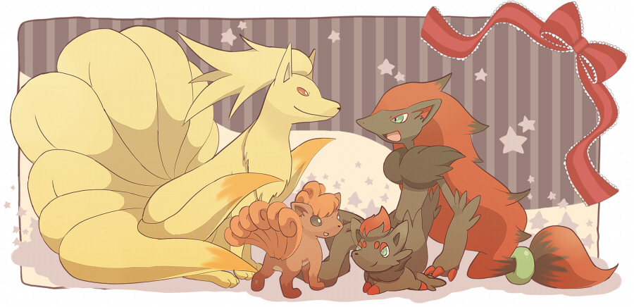 10s, bad_id, bad_pixiv_id, evolutionary_line, fox, furry, gen_1_pokemon, gen_5_pokemon