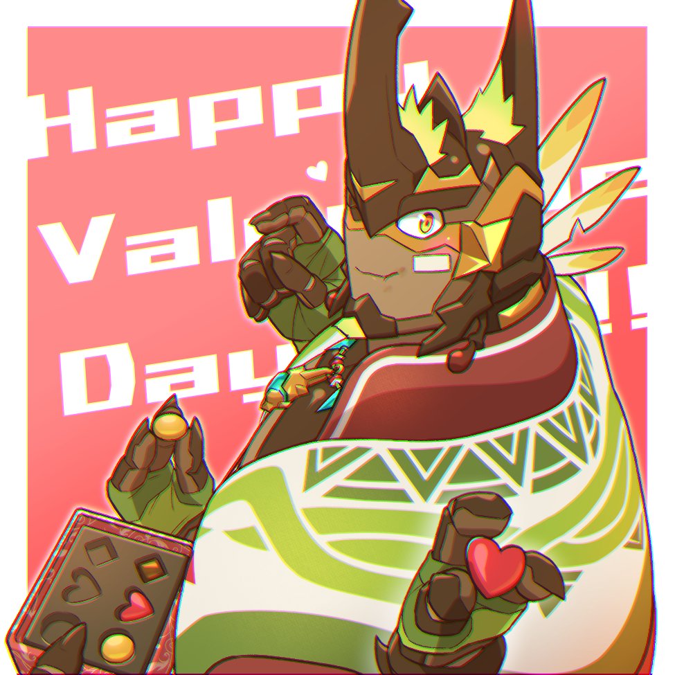 1boy, another_eidos-r, armor, arthropod_boy, bandaid, bandaid_on_face, beetle_boy, blush