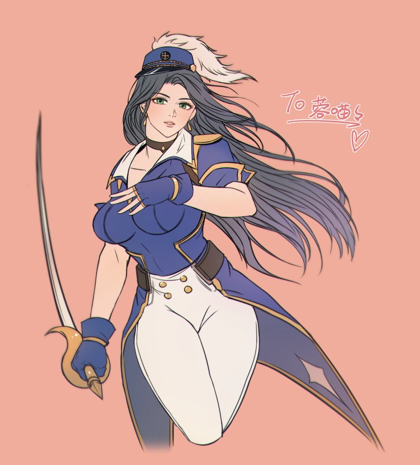 1girl, black_hair, blush, bracelet, breasts, cameltoe, collar, collared_dress