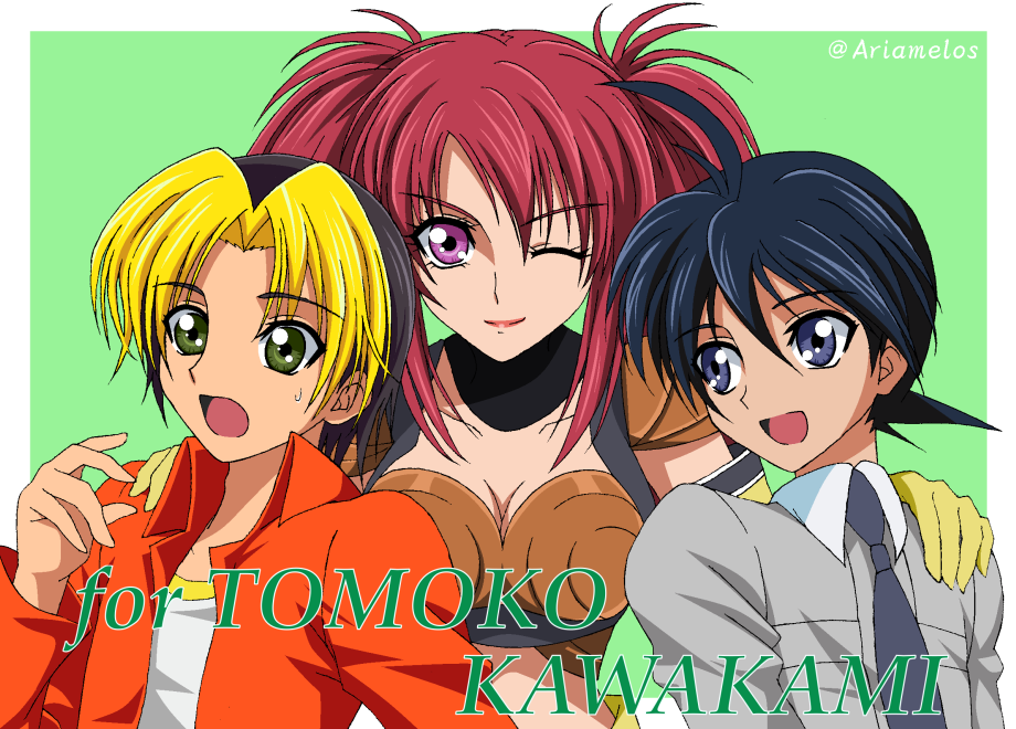 ariamelos, crossover, hikaru_no_go, kawakami_tomoko, nanaly_fletch, shindou_hikaru, tales_of_(series), tales_of_destiny