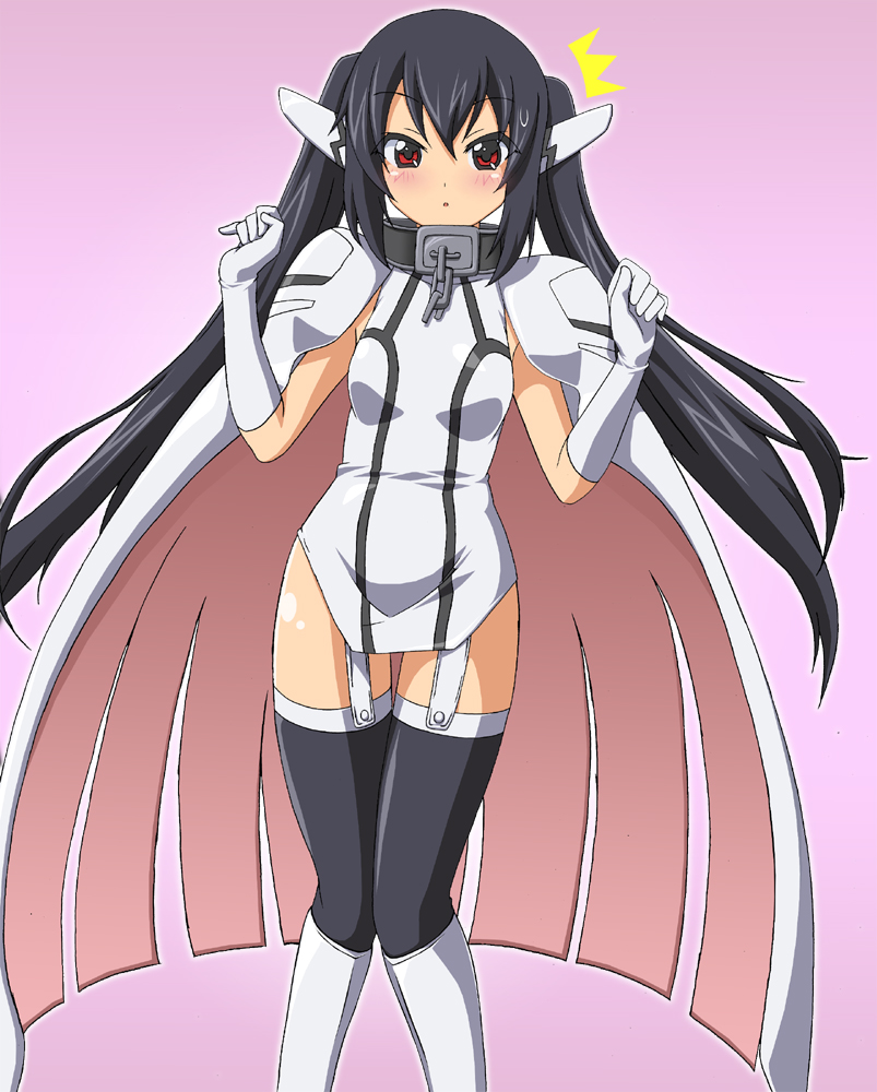 1girl, ^^^, black_hair, boots, capelet, chain, collar, cosplay