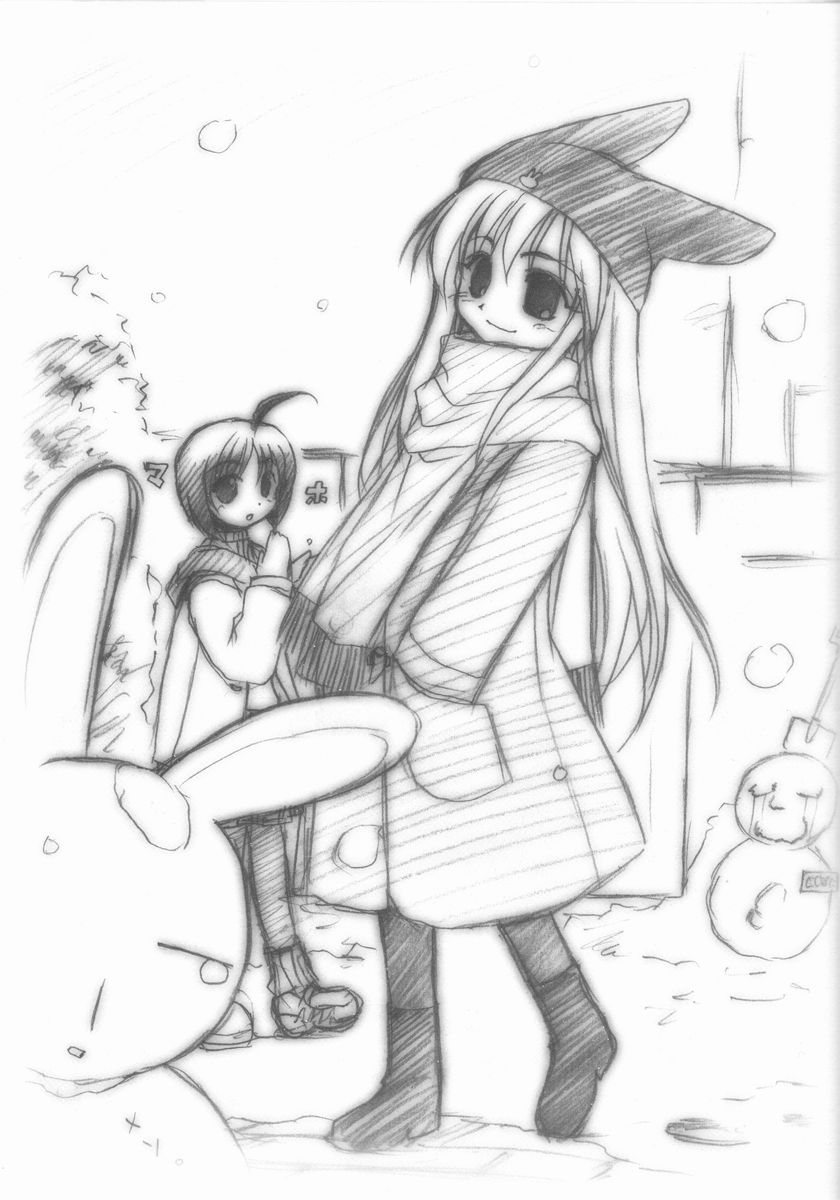 00s, child, full_body, greyscale, highres, katagiri_himeko, loli_fashion, maho