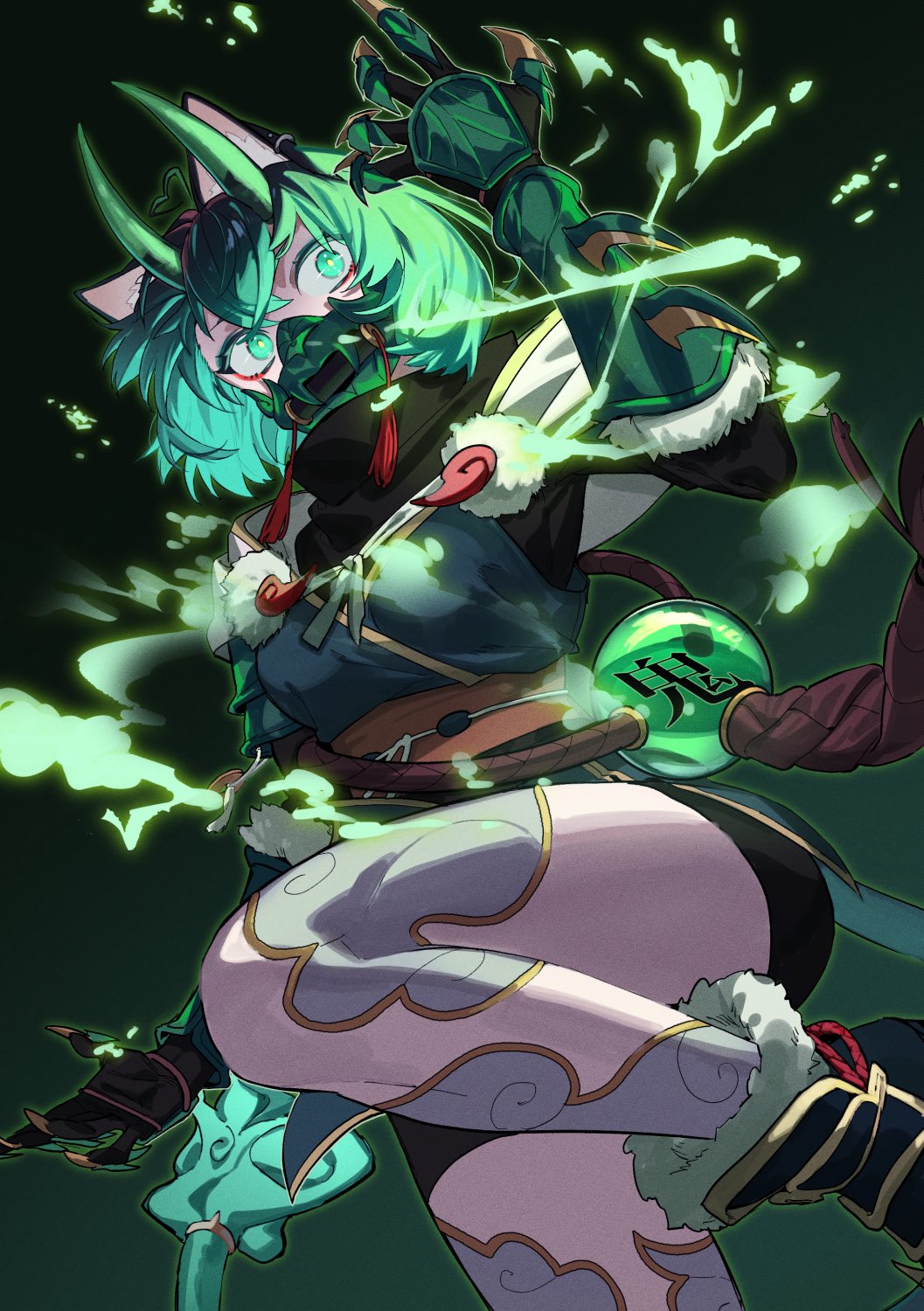 1girl, animal_ears, armor, breasts, cat_ears, cat_girl, cat_tail, earrings