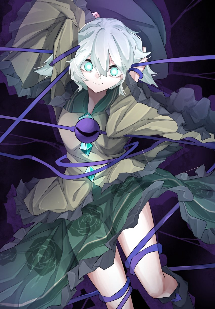 1girl, black_hat, black_legwear, blouse, boots, bound, buttons, commentary