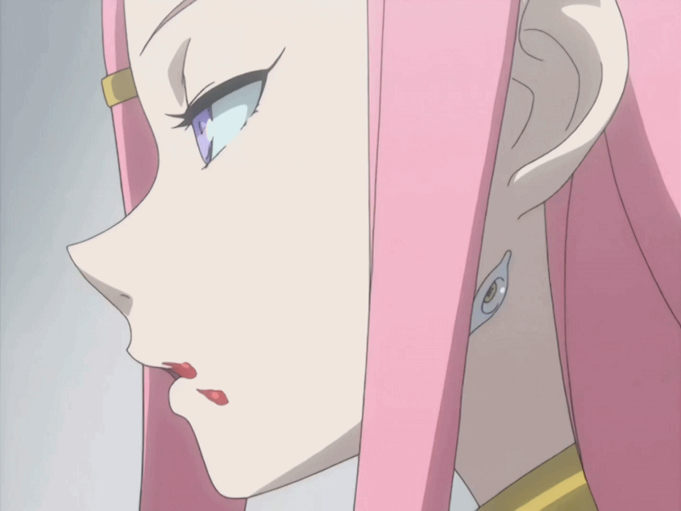 00s, 1girl, anemone_(eureka_seven), animated, animated_gif, bones_(company), eating, eureka_seven