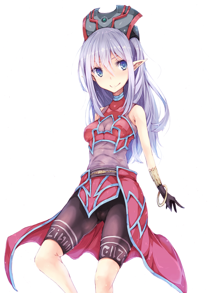 1girl, bike_shorts, black_shorts, blue_eyes, breasts, cleavage, cowboy_shot, dress