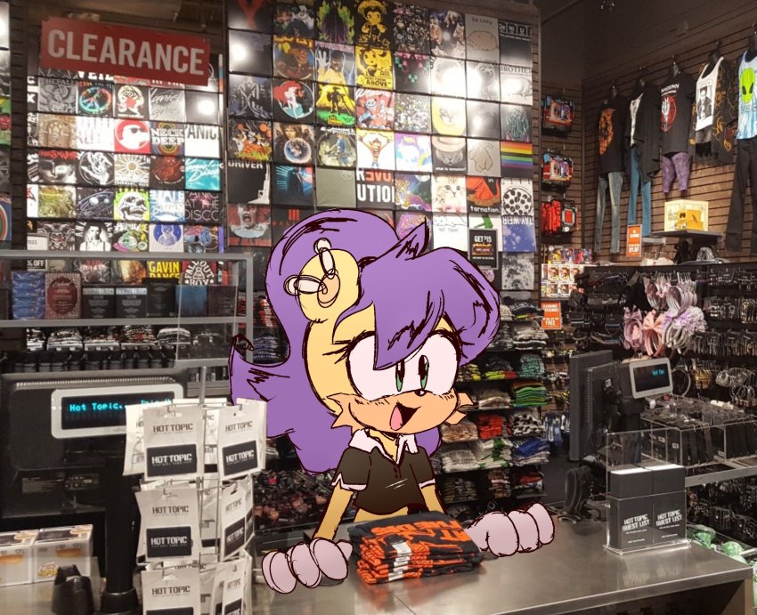 1girl, alternate_costume, animal_ears, animal_nose, black_shirt, blouse, blush, body_fur