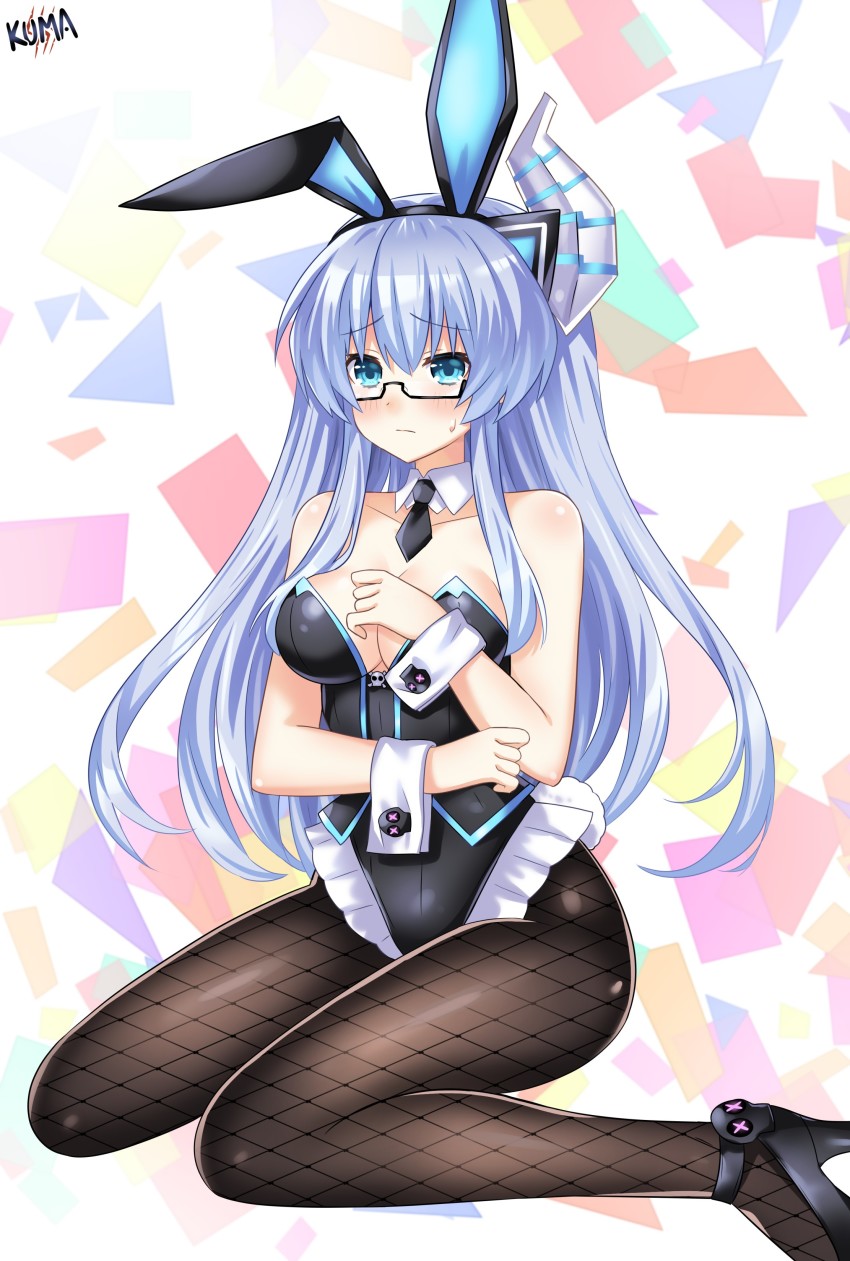 1girl, abstract, absurdres, animal_ears, ankle_strap, aqua_eyes, artist_name, bare_arms