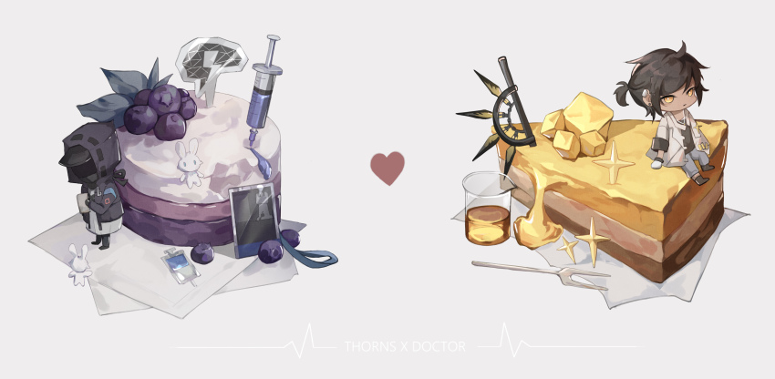 1girl, 1other, absurdres, animal, arknights, asa_achen, black_footwear, black_gloves