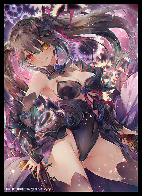 1girl, ahoge, antique_firearm, armor, bikini_armor, black_coat, black_hair, black_thighhighs