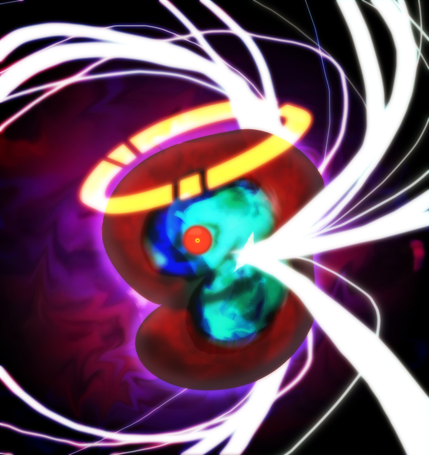 1other, aim_burst, angel, colored_sclera, commentary, dark_background, energy, energy_wings